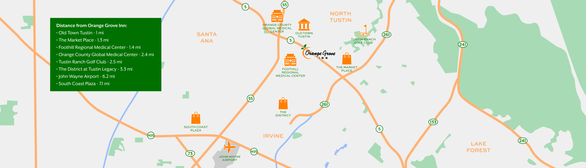 Orange Grove Map